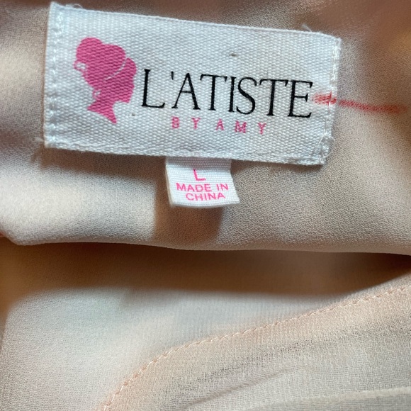 L’Atiste Tiered Into The Garden Dress - Picture 7 of 8